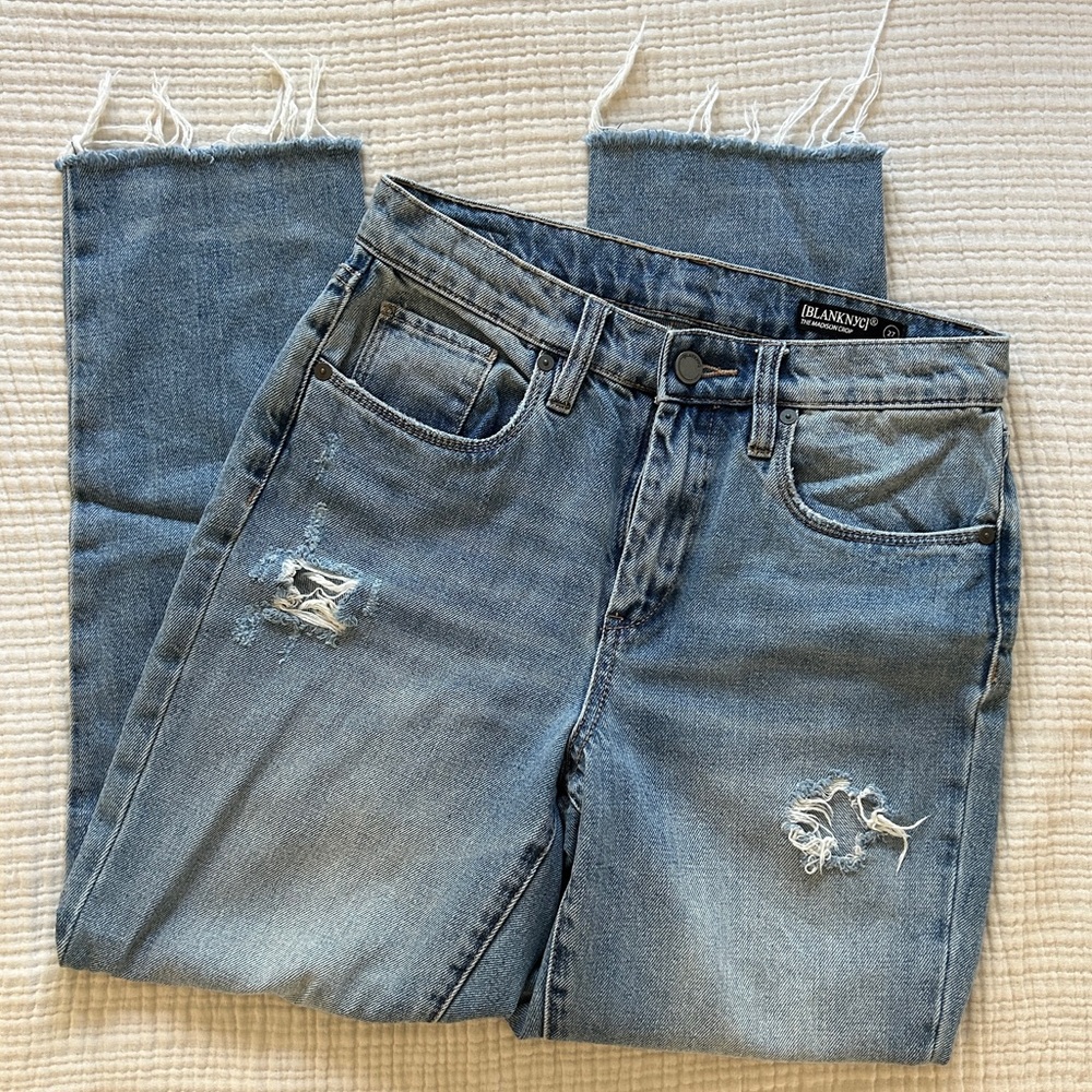 "The Madison" Hi-Rise Crop Jean